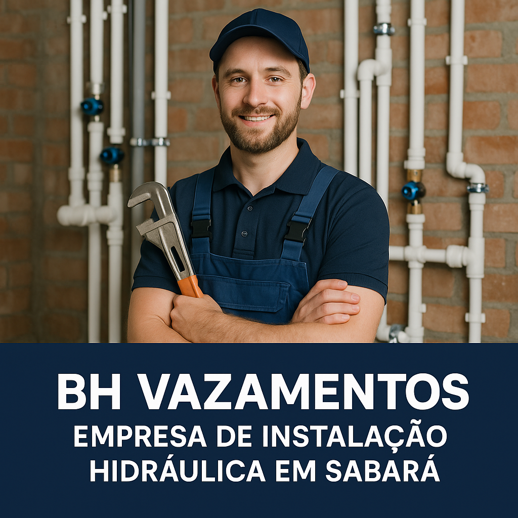BH Vazamentos - Empresa de Instalação Hidráulica em Sabará - MG