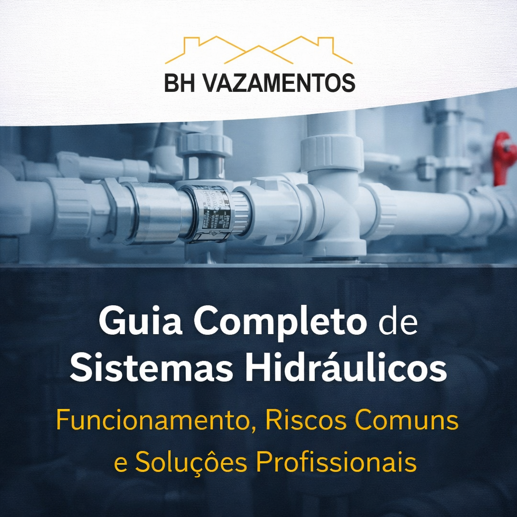 Guia Completo de Sistemas Hidráulicos Funcionamento, Riscos Comuns e Soluções Profissionais