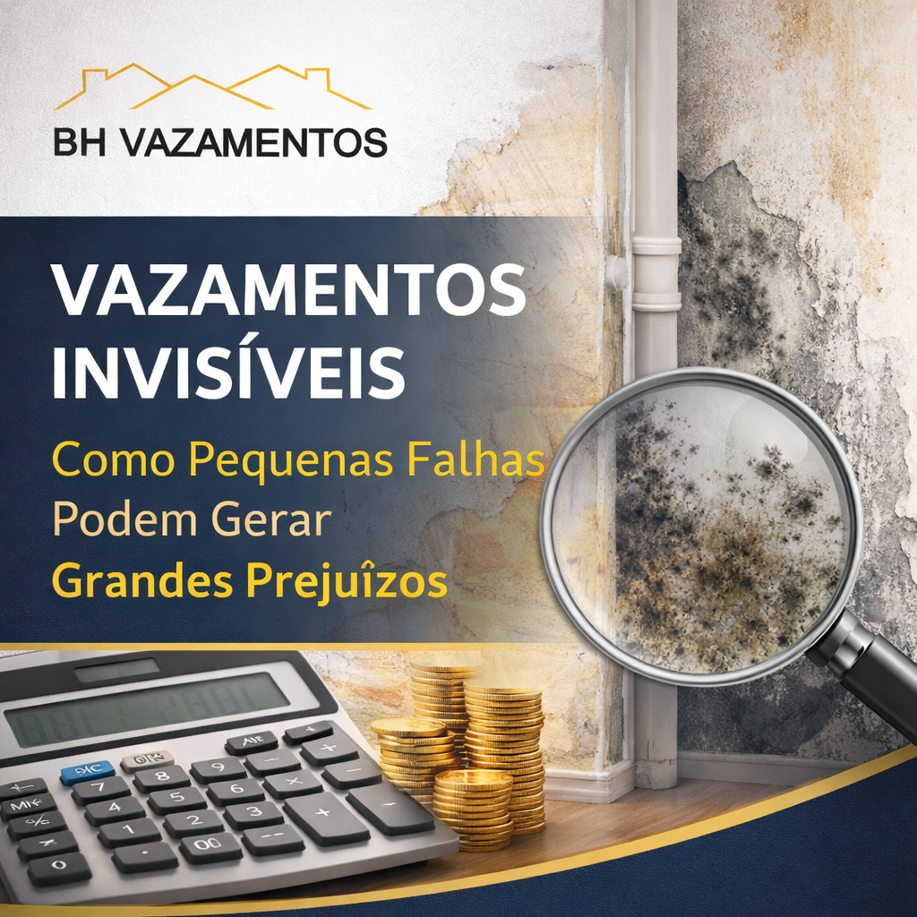 Vazamentos Invisíveis como pequenas falhas podem gerar grandes prejuízos