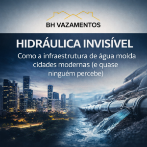 Hidráulica Invisível como a infraestrutura de água molda cidades modernas (e quase ninguém percebe)