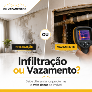 Infiltração ou Vazamento Saiba diferenciar os problemas e evite danos ao imóvel