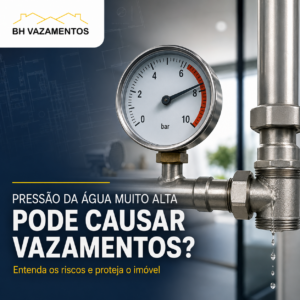 Pressão da água muito alta pode causar vazamentos Entenda os riscos e como proteger o imóvel